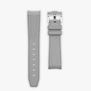Clam® Rubber Strap for MoonSwatch - Moon Grey - Factory Second