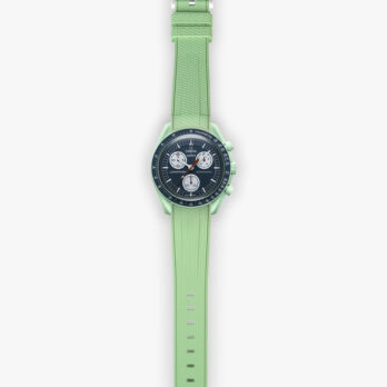 Mission on Earth Rubber Strap - Earth green
