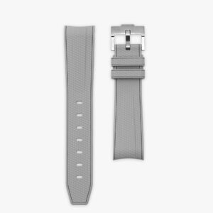 Moon Grey - Rubber strap for MoonSwatch
