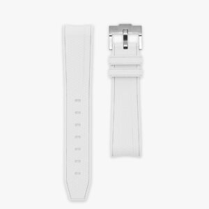 Starlight White - Rubber strap for MoonSwatch