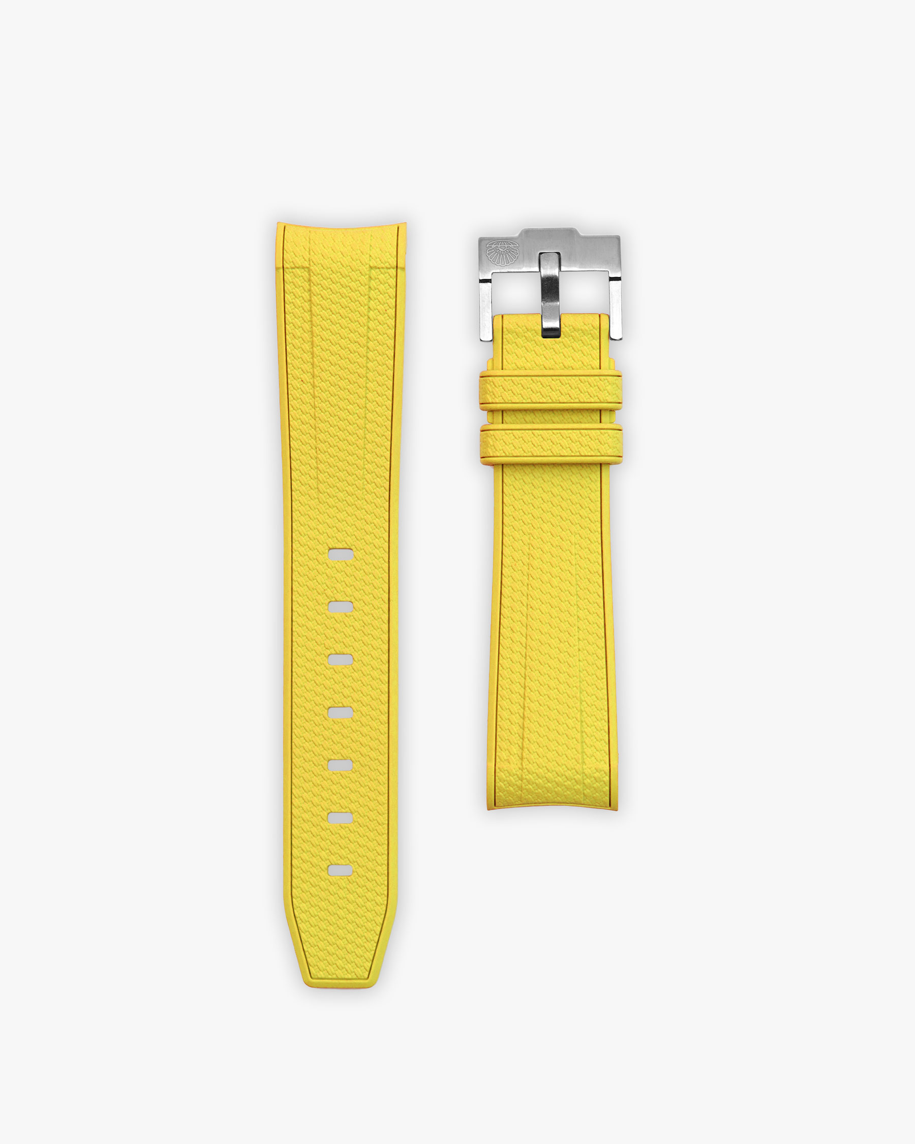 Mission to the Sun Rubber Strap - Sun Yellow
