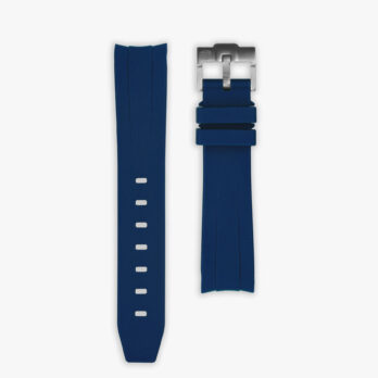 navy rubber strap for Rolex