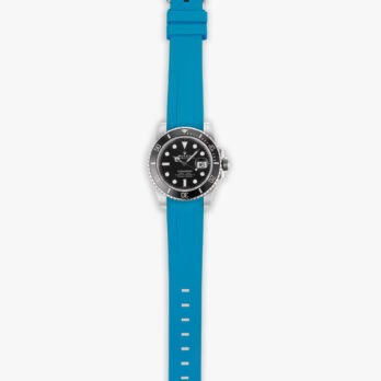 Yellow rubber strap for Rolex
