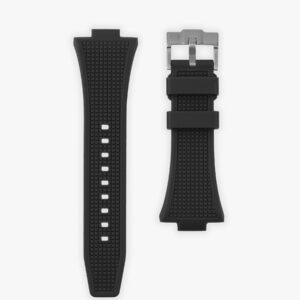 Rubber strap for Tissot Prx - Ink black