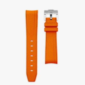 Jupiter Spot Orange - Rubber strap for MoonSwatch