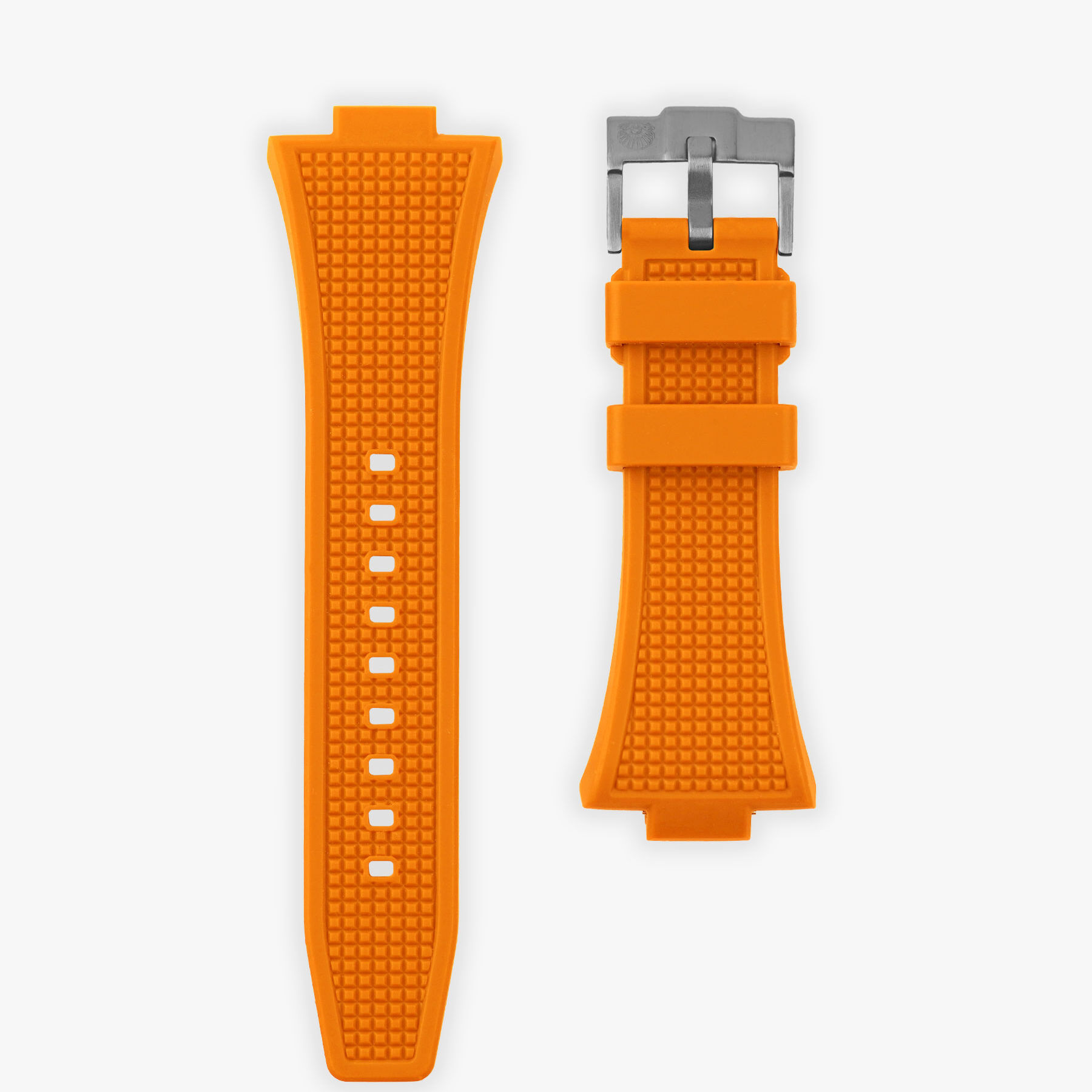 Rubber strap for Tissot Prx - Orange