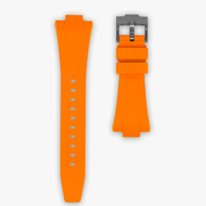 Clam® Rubber Strap for Tissot PRX 35mm - Bright Orange