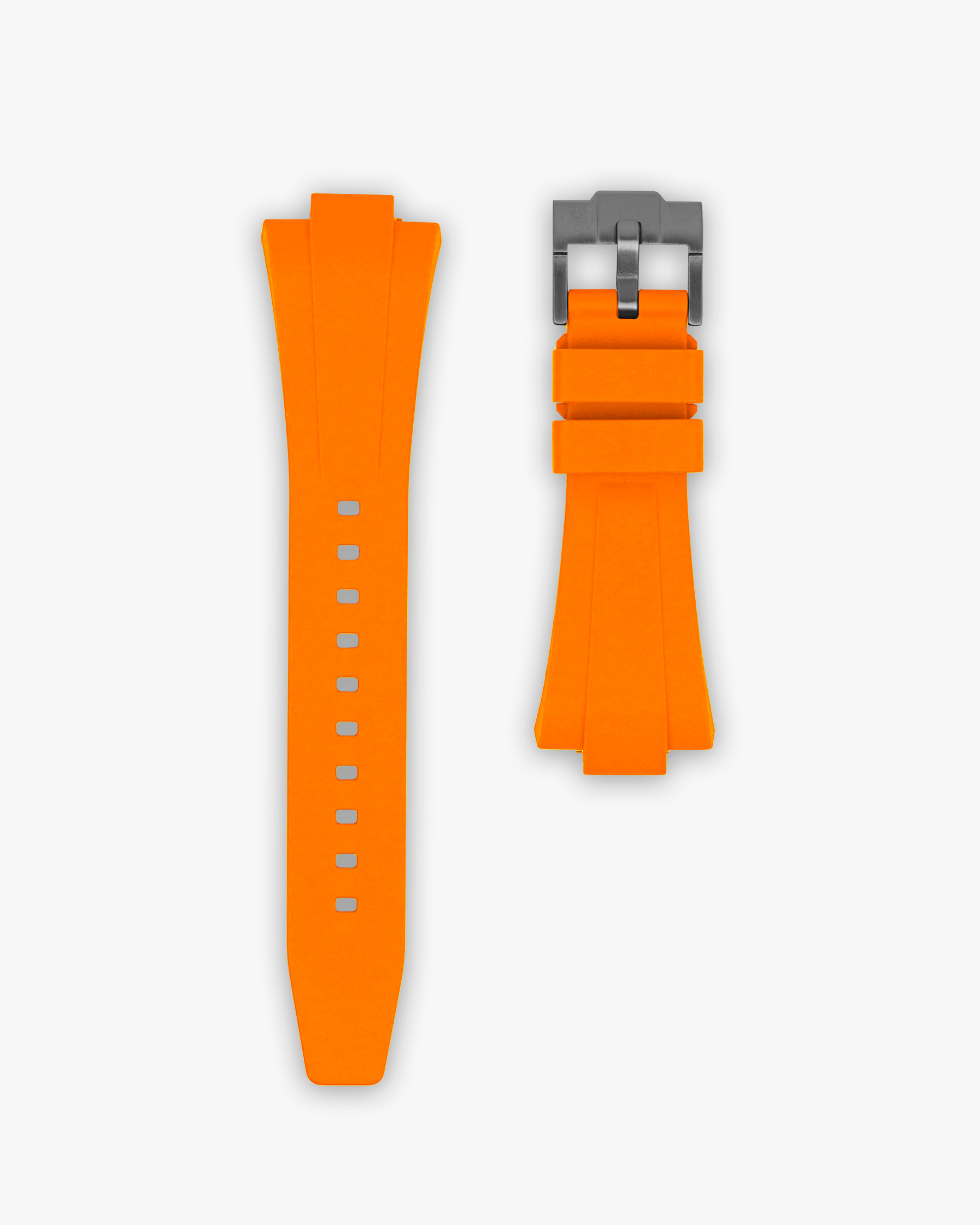 Clam Cases® - Rubber Strap for Tissot PRX 35mm - Bright Orange