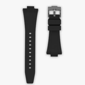 Clam® Rubber Strap for Tissot PRX 35mm - Pitch Black