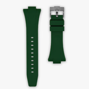 Clam® Rubber Strap for Tissot PRX 40mm - Dark Green