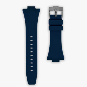 Clam® Rubber Strap for Tissot PRX 40mm - Navy Blue