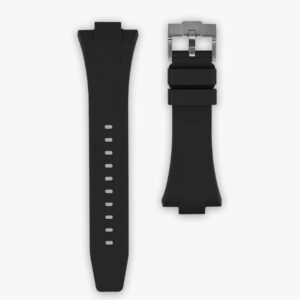 Clam® Rubber Strap for Tissot PRX 40mm - Pitch Black