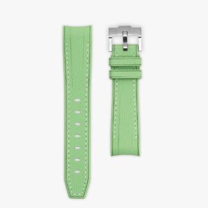 Premium Rubber Strap for MoonSwatch - Earth green