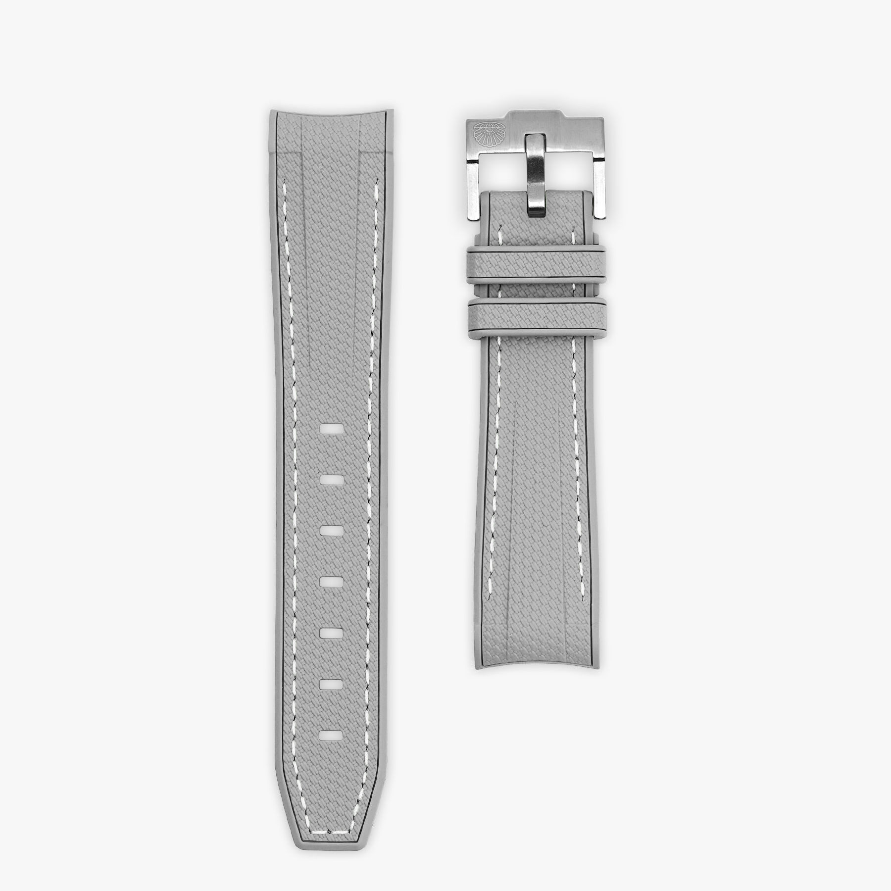 Premium Rubber Strap for MoonSwatch - Moon Grey