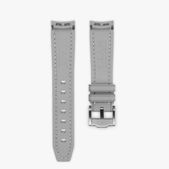 Premium Rubber Strap for MoonSwatch - Moon Grey