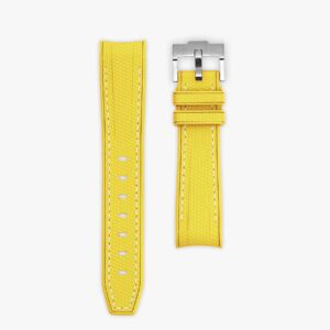 Sun Yellow Rubber MoonSwatch Strap