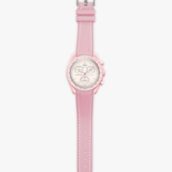 Venus Pink Rubber MoonSwatch Strap