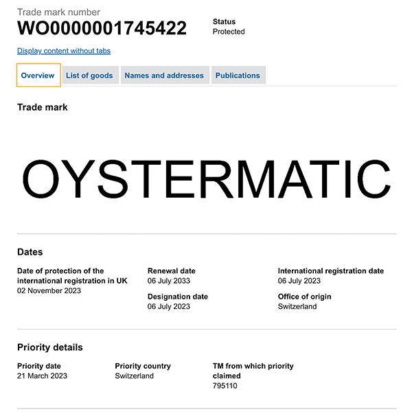 Oystermatic