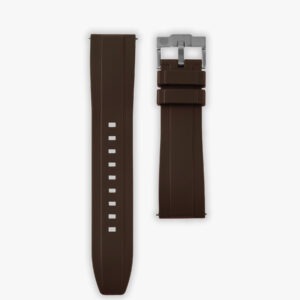 Clam Rubber Strap For Tudor Blackbay - Rootbeer Brown
