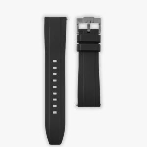 Clam Rubber Strap For Tudor Blackbay - Oil Black