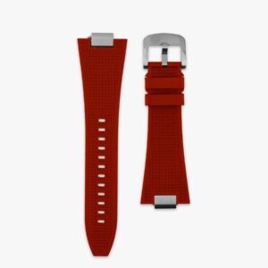 Premium Rubber Strap for Tissot Prx - Ferarri Red