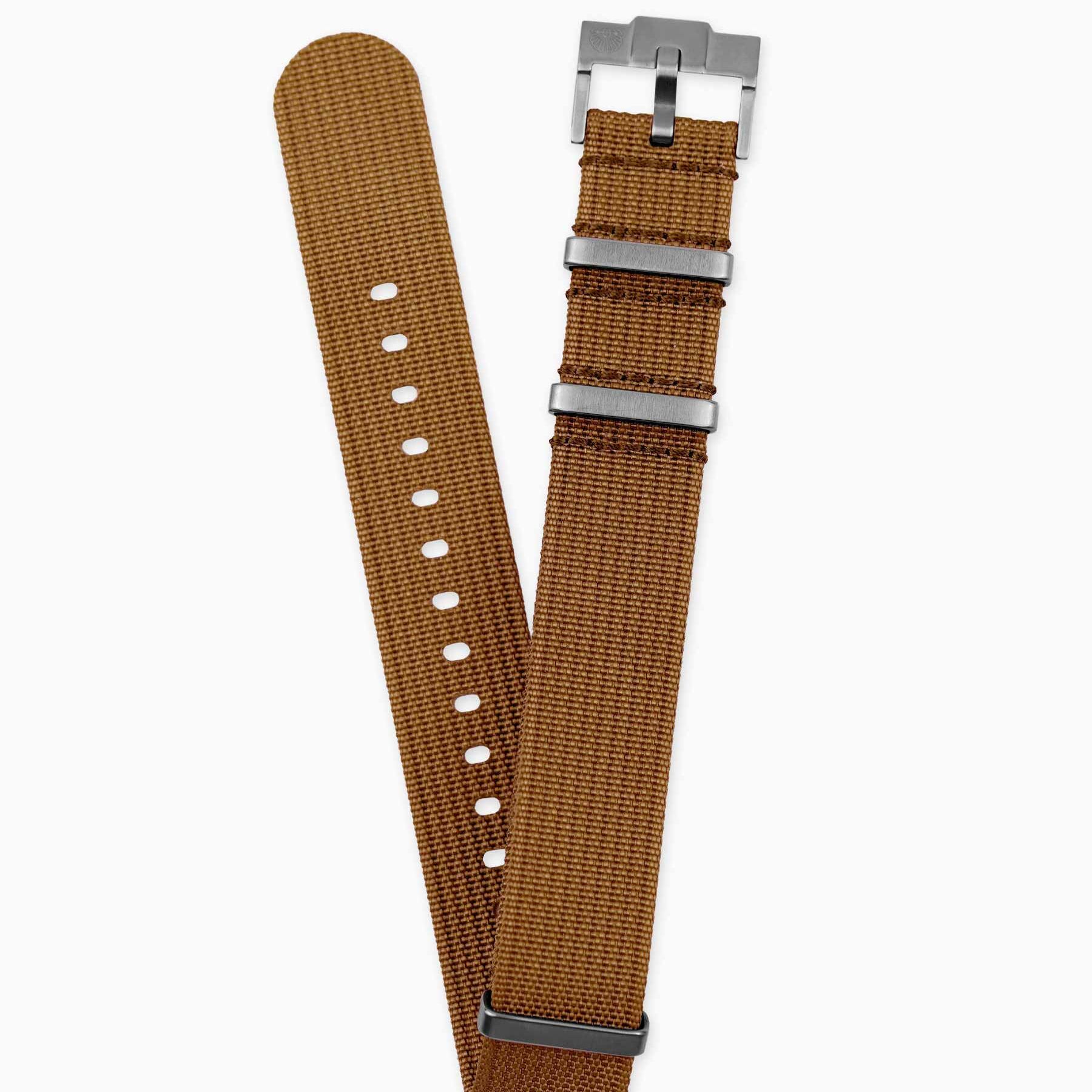 Nato Strap for moonswatch - Saturn Brown