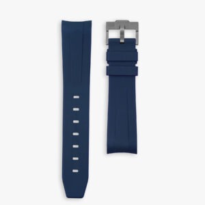 Navy FKM strap for Rolex