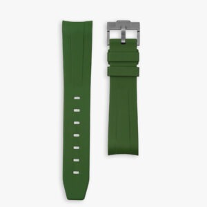 Green FKM strap for Rolex