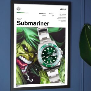 Rolex Hulk Print - Limited edition