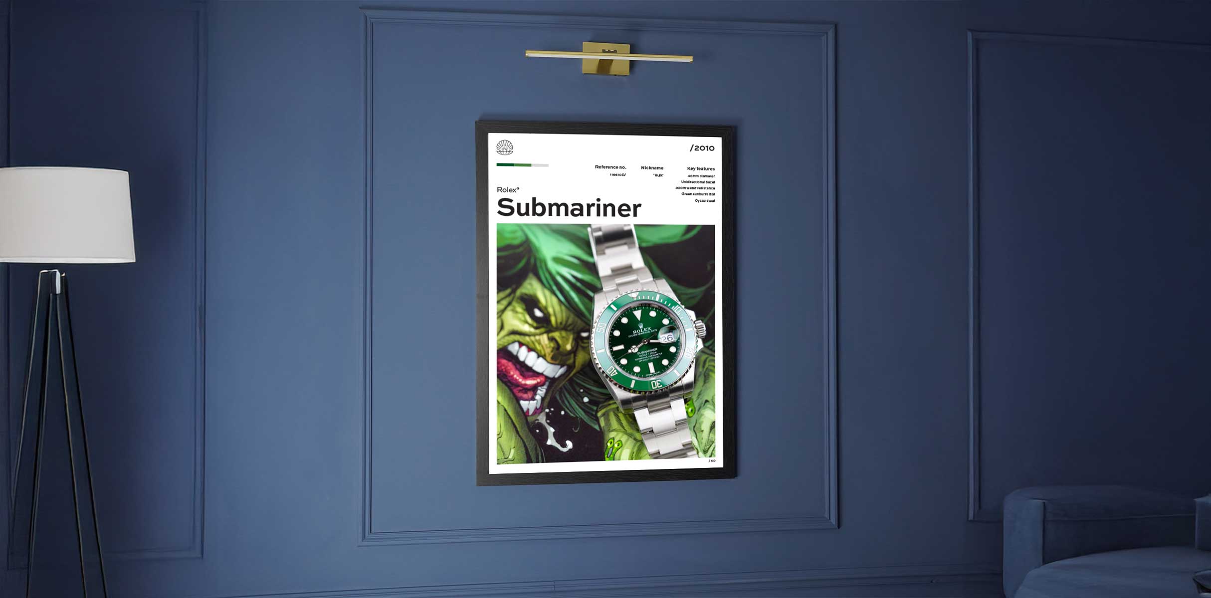 Limited edition watch prints