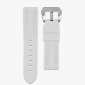 Premium Rubber Strap for Panerai - 22mm - Alpine white