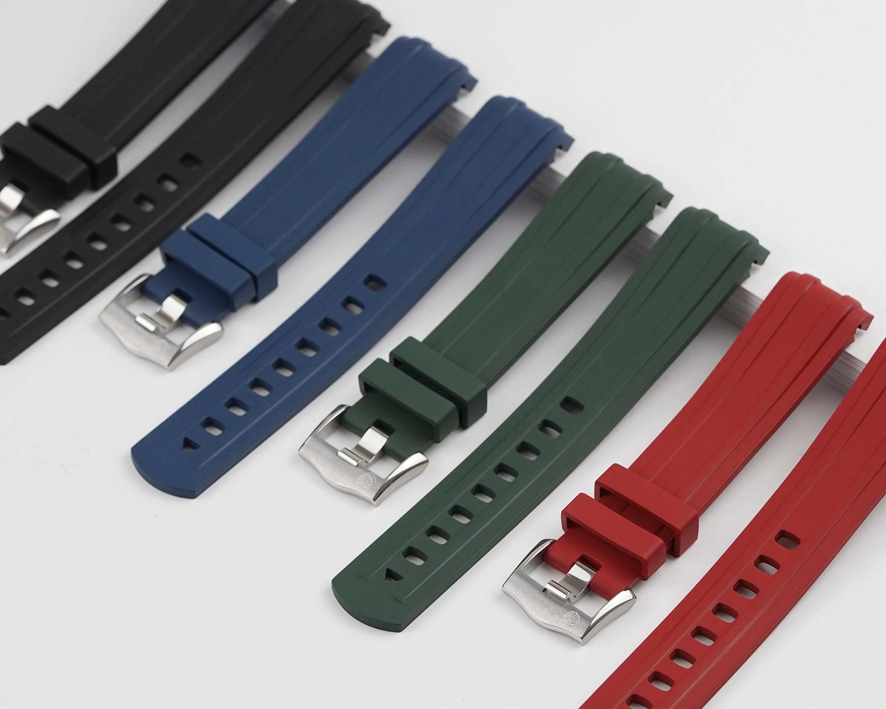Premium rubber straps for Omega Seamaster