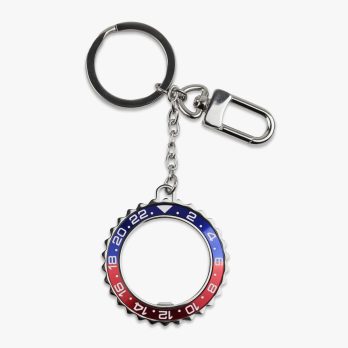 Clam® Bezel Keyring - GMT Pepsi