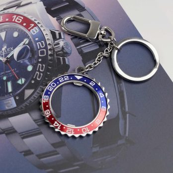 Clam® Bezel Keyring - GMT Pepsi