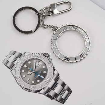 Clam® Bezel Keyring - YM Platinum