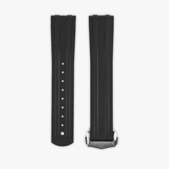 Omega Seamaster Diver 300m Deployment Strap Black
