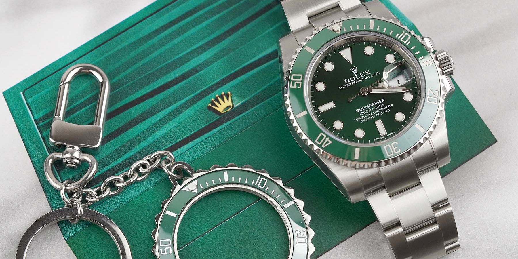Clam - Bezel Keyrings - Sub Hulk