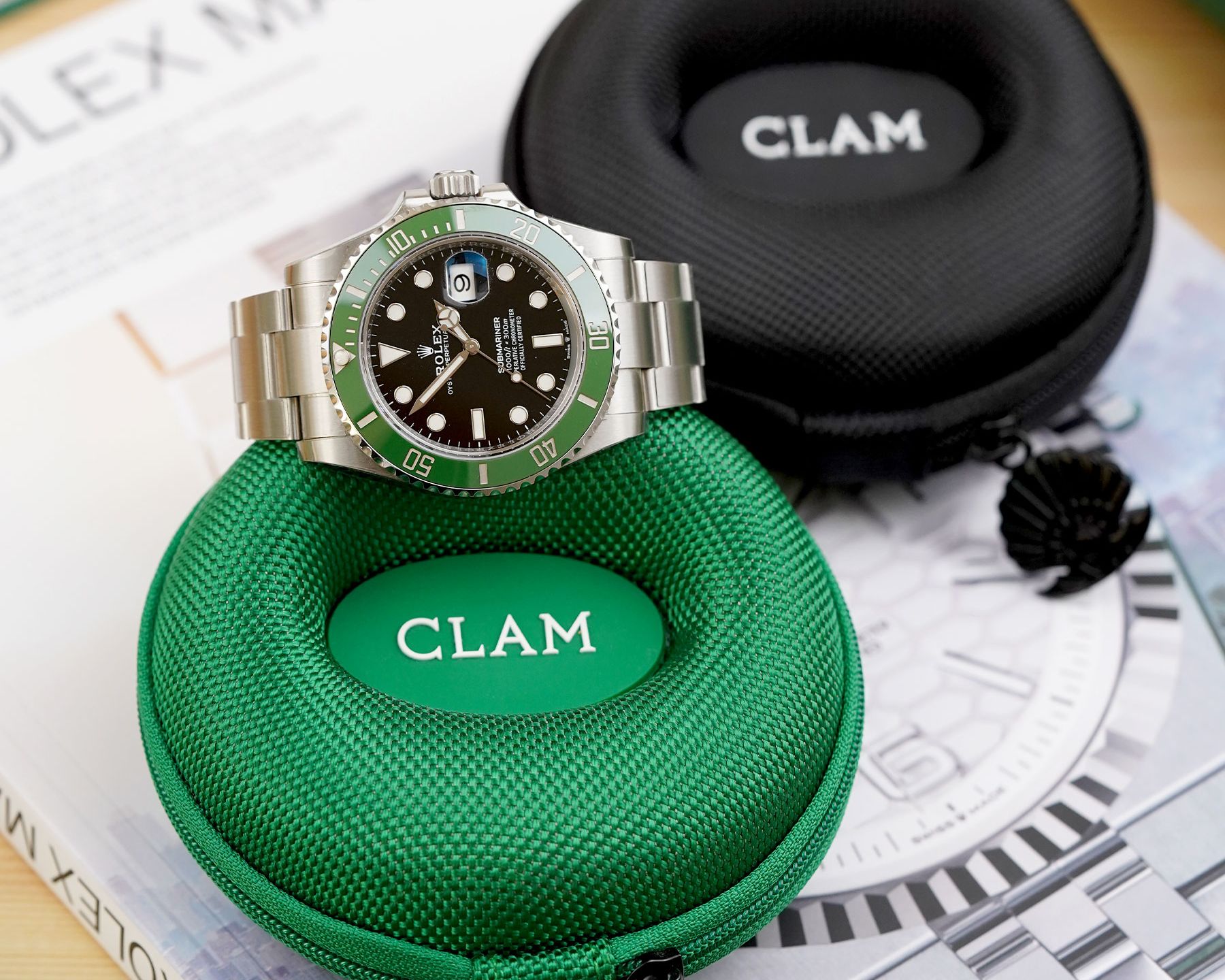 Single watch travel cases - Cermit edition