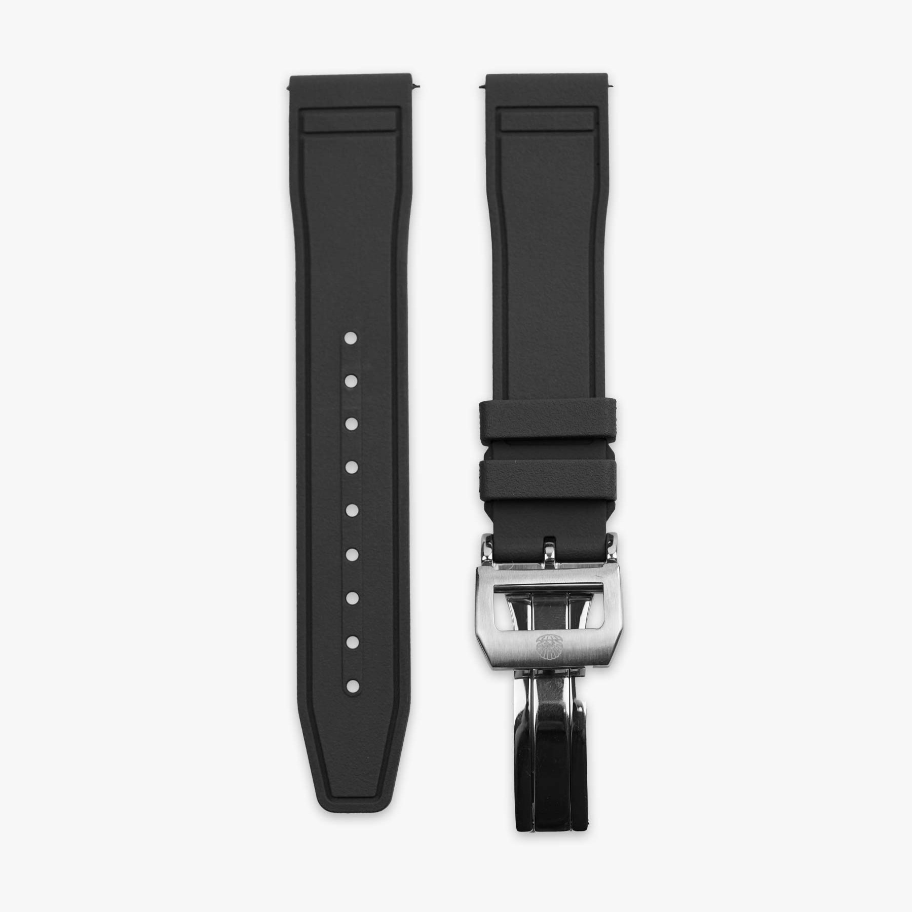 Clam Premium Rubber Deployment for IWC - Black
