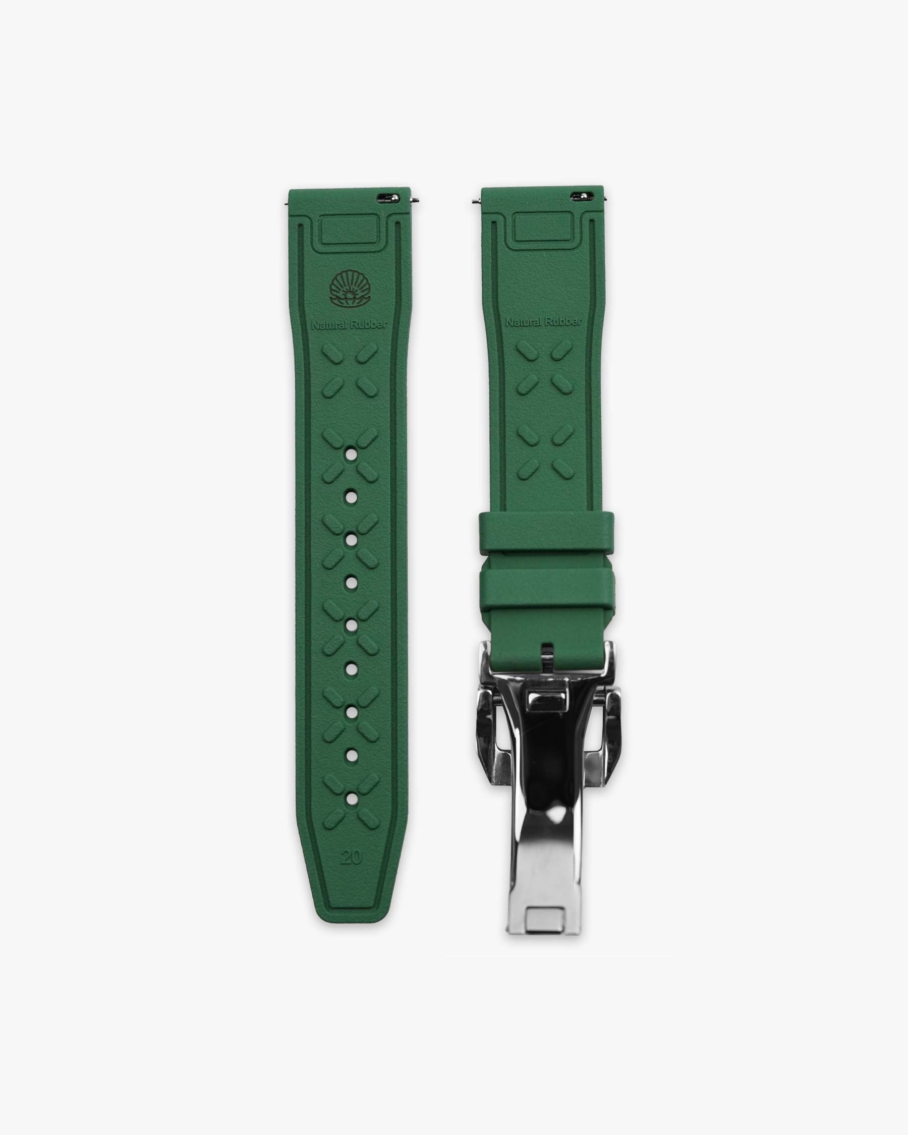 Clam Premium Rubber Deployment for IWC - Green
