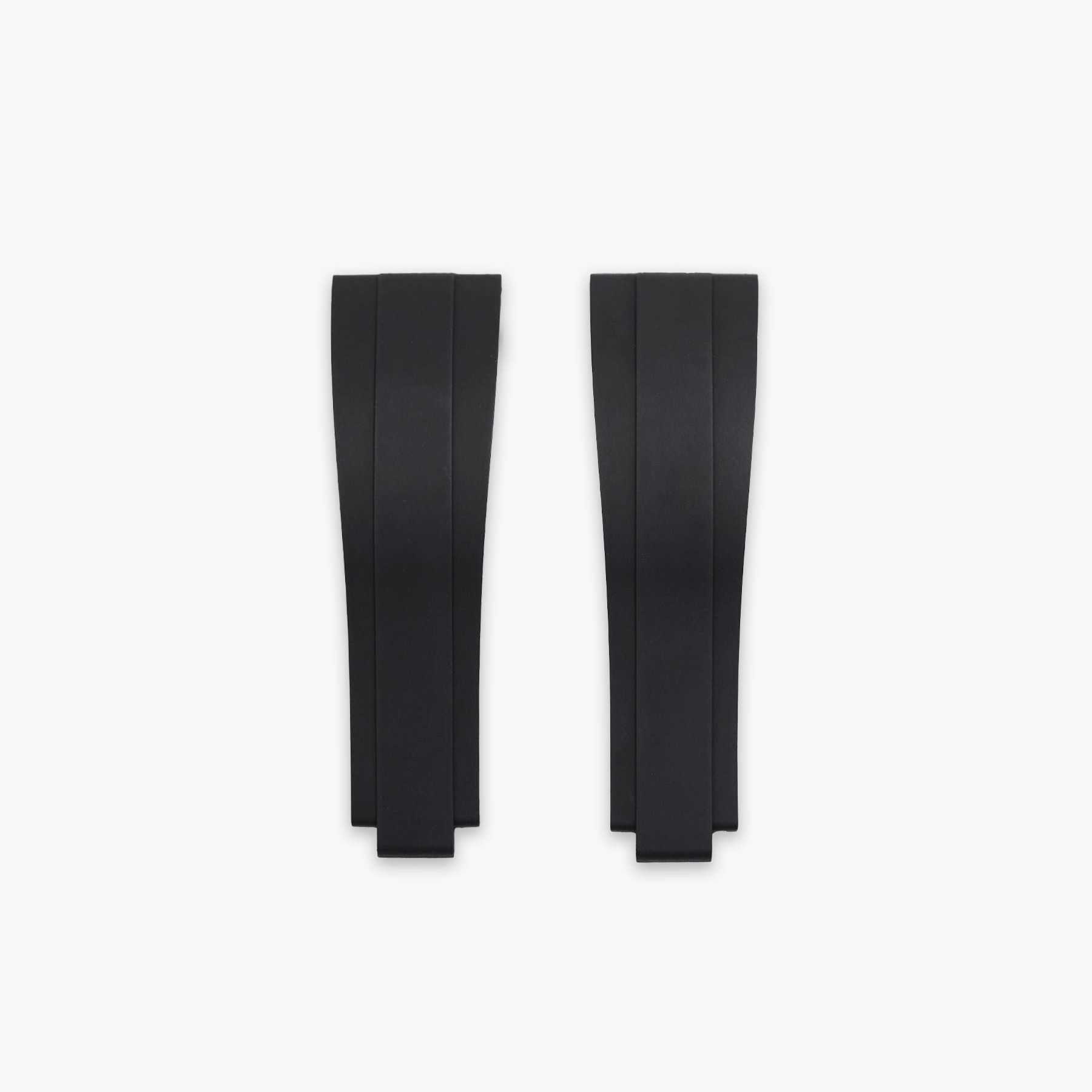 Clam Premium Flexible Rubber strap for Rolex - Extra Large - 20mm - No buckle