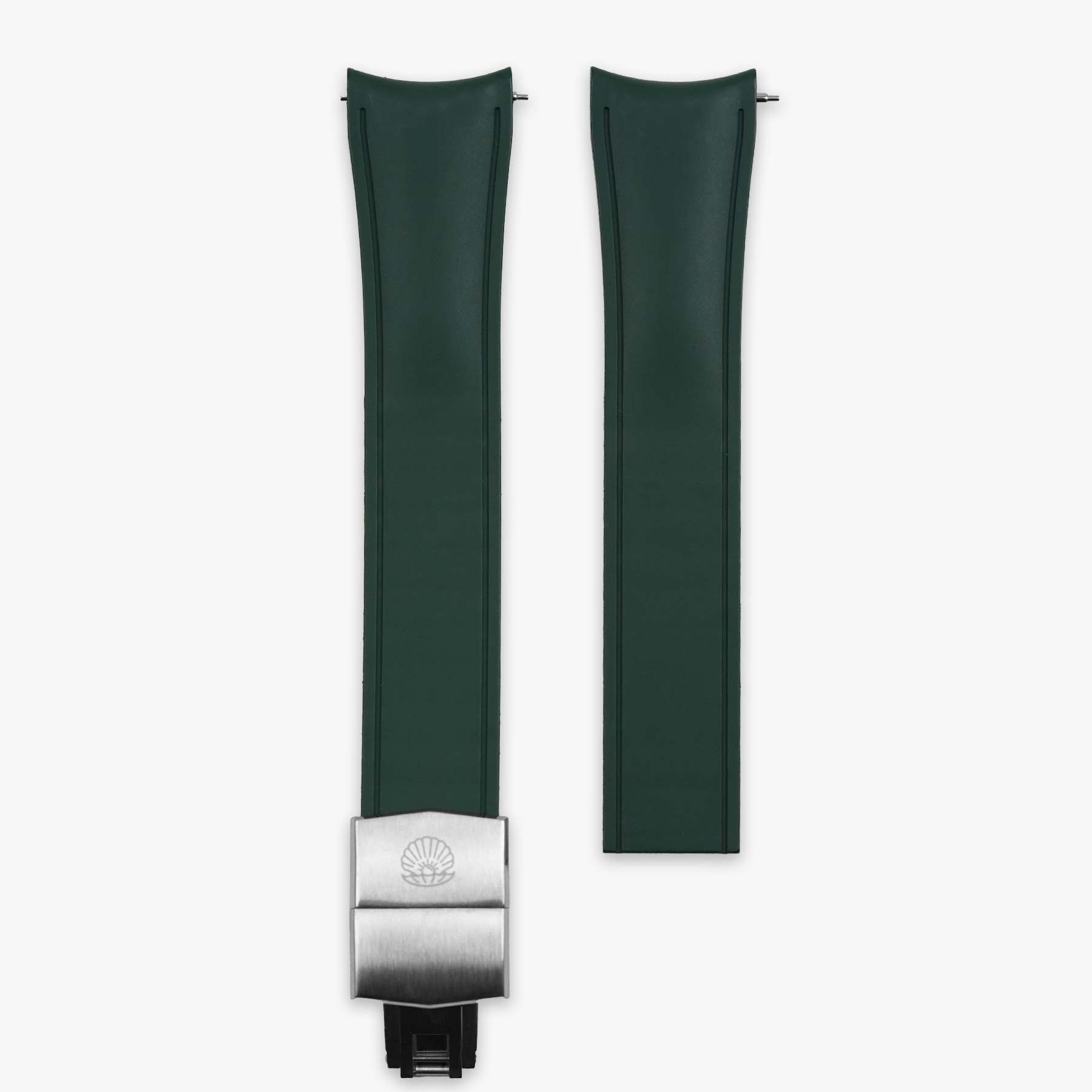 Universal Deployment Rubber Strap - 22mm - Green