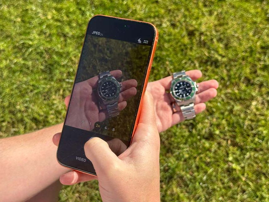 Step 2 - Take pictures of watch